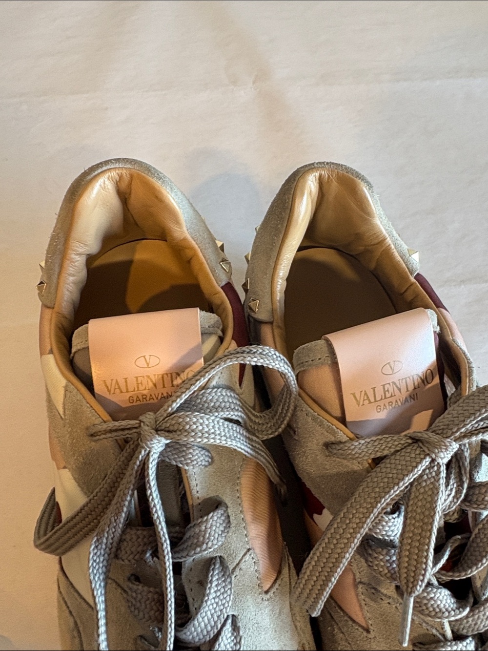 Valentino Garavani Camouflage Sneakers Made in Italy